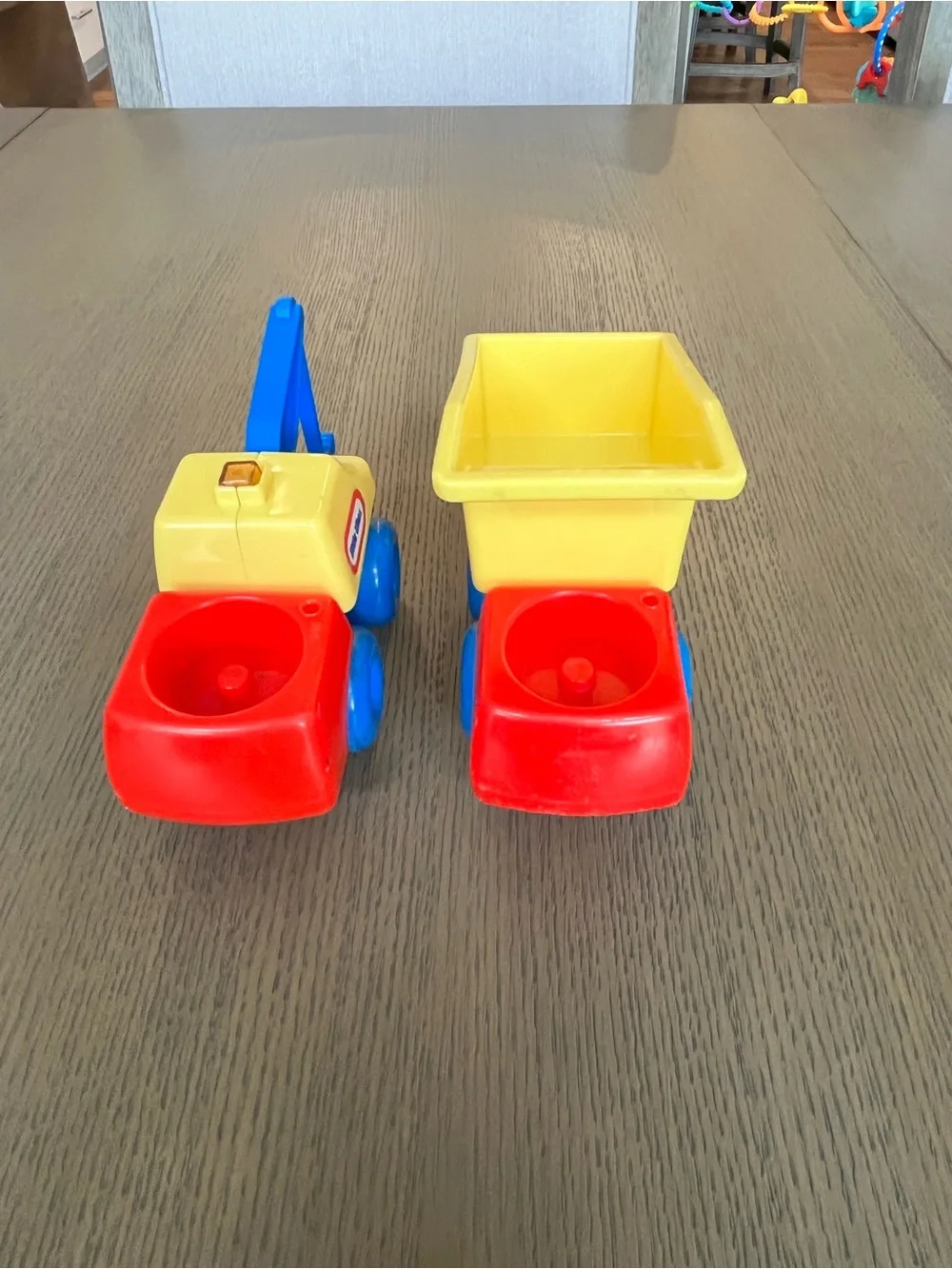 Set of Two Vintage Little Tikes Trucks